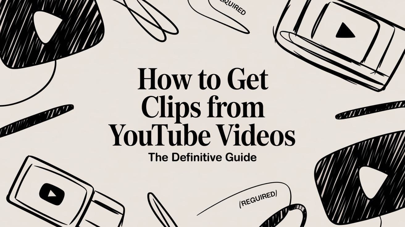 Hur man får klipp från YouTube-videor: Den definitiva guiden