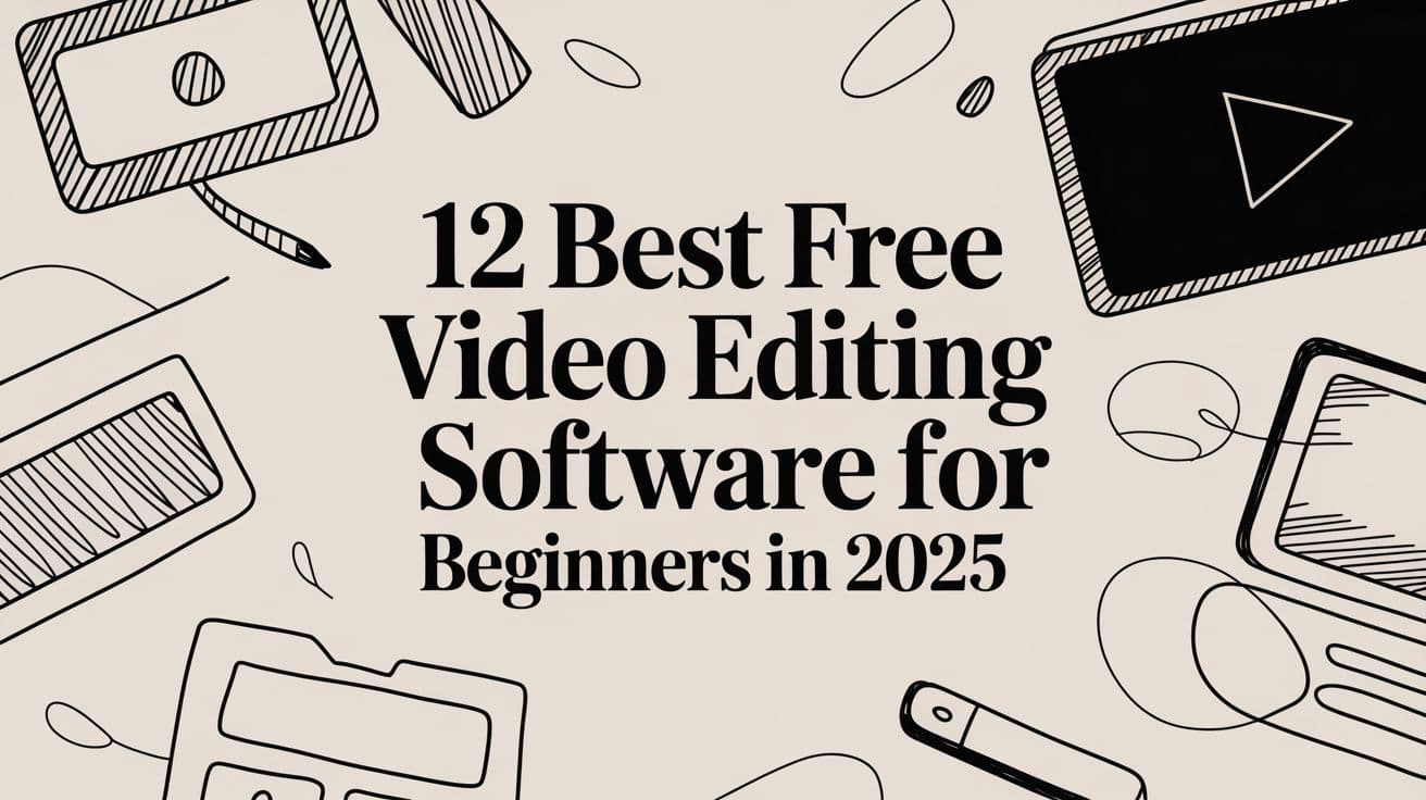 12 Best Free Video Editing Software for Beginners in 2025