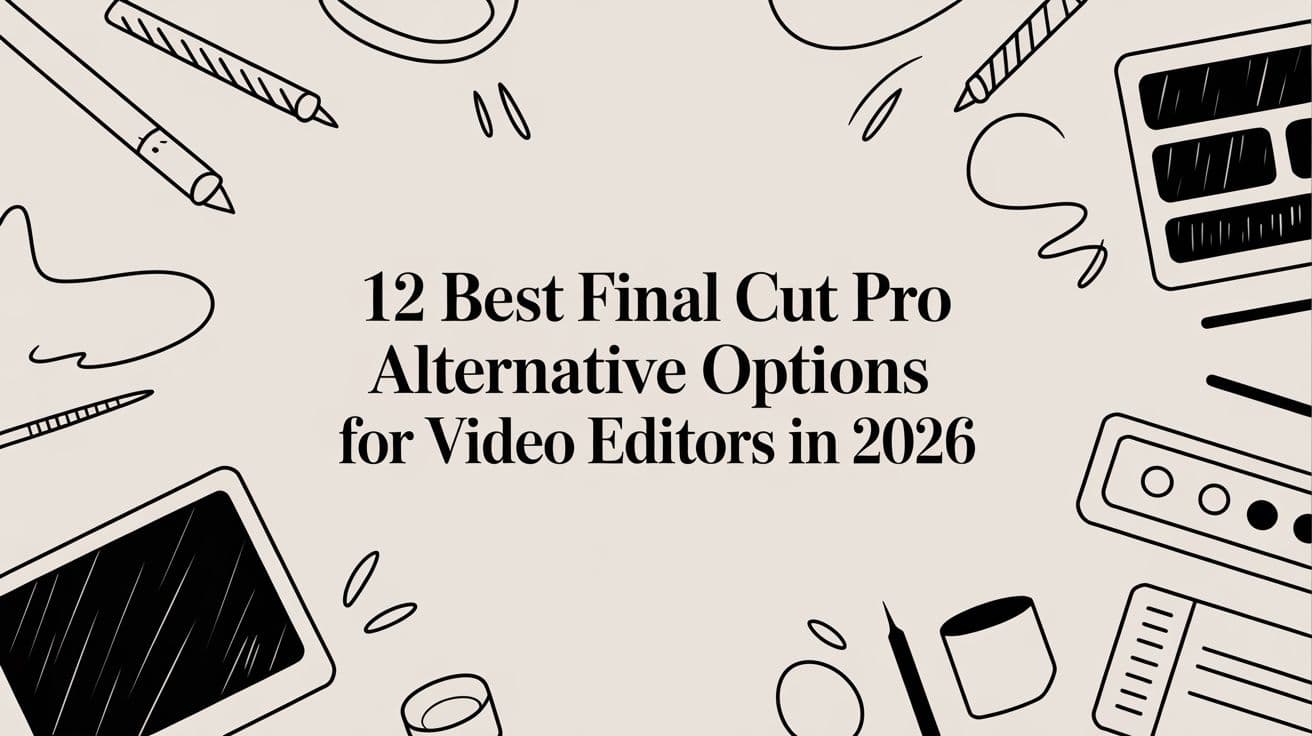 12 Best Final Cut Pro Alternative Options for Video Editors in 2026