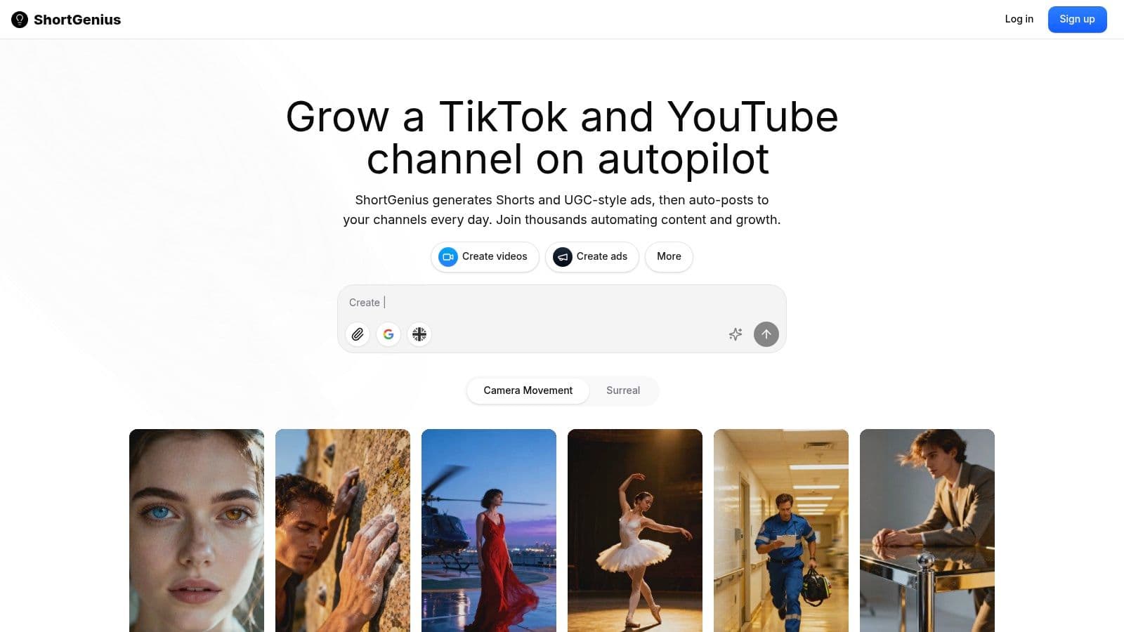 ShortGenius (AI Video / AI Ad Generator)