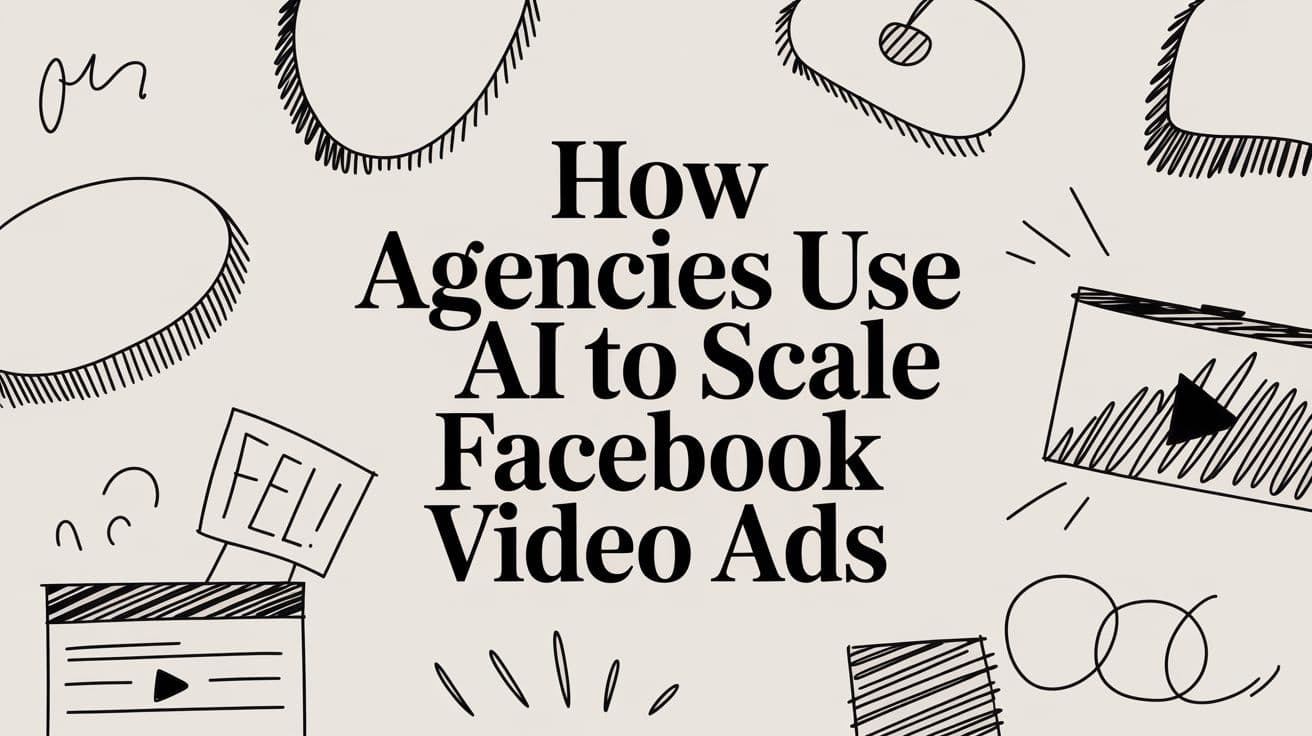 How Agencies Use AI to Scale Facebook Video Ads