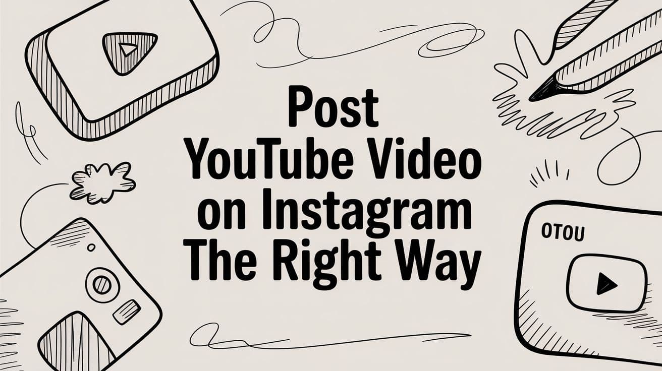 Publica un vídeo de YouTube a Instagram de la manera correcta