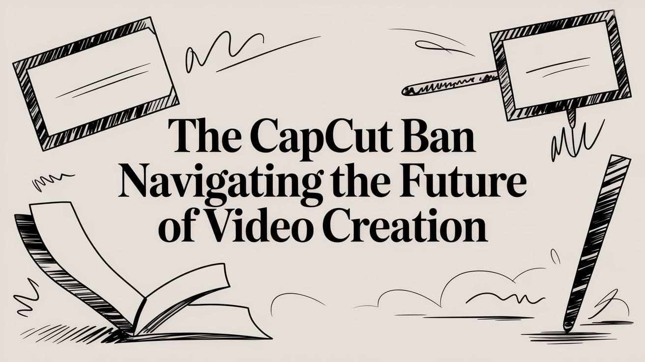 حظر CapCut: التنقل في مستقبل إنشاء الفيديو