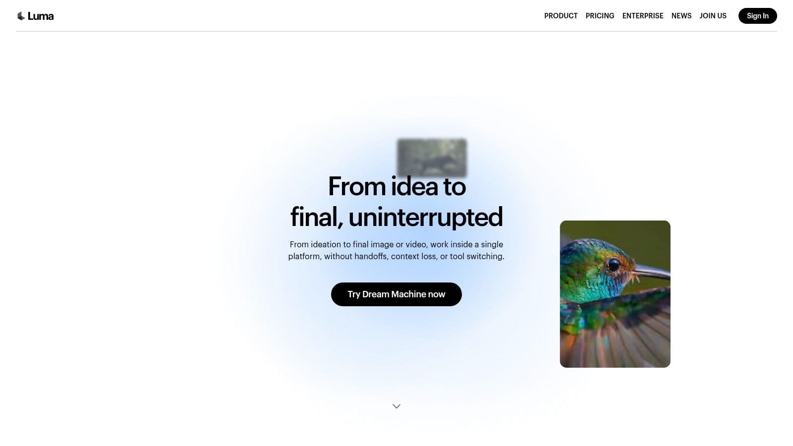 Luma AI – Dream Machine (Ray2/Ray3/Modify)