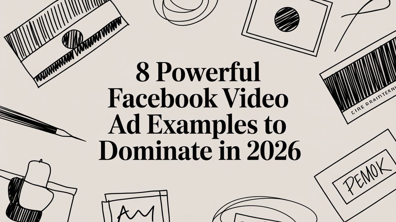 8 հզոր Facebook վիդեո գովազդի օրինակներ՝ 2026-ին գերիշխելու համար