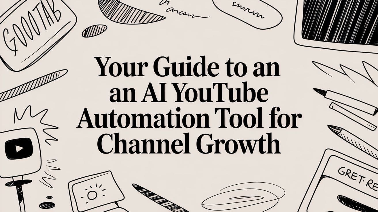La teva guia per a una eina d'automatització de YouTube amb IA per al creixement del canal