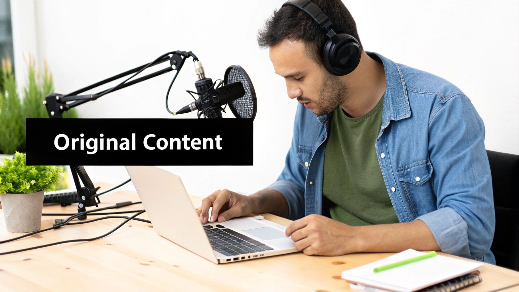 Crea contingut d'alta qualitat i original