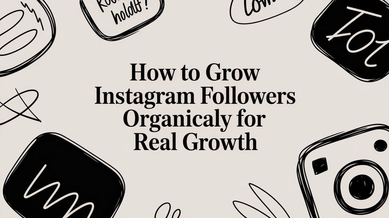Instagram फॉलोअर्स को ऑर्गेनिक तरीके से कैसे बढ़ाएँ वास्तविक विकास के लिए