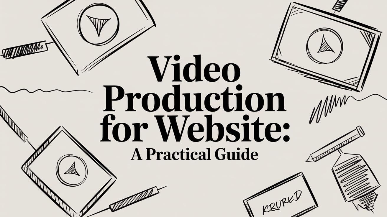 Produção de vídeo para websites: Um Guia Prático