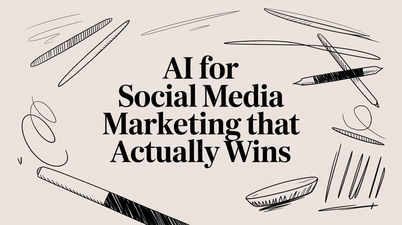 الذكاء الاصطناعي لتسويق وسائل التواصل الاجتماعي الذي يفوز فعلاً