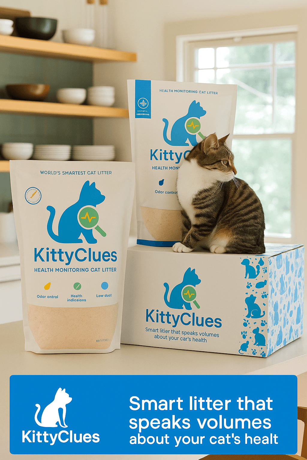 KittyClues - Smart litter that speaks volumes about your cat's health
