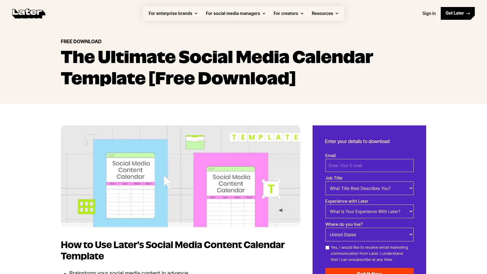 Posting Schedule Example 12 Best Social Media Posting Schedule Template Downloads for 2026 ...