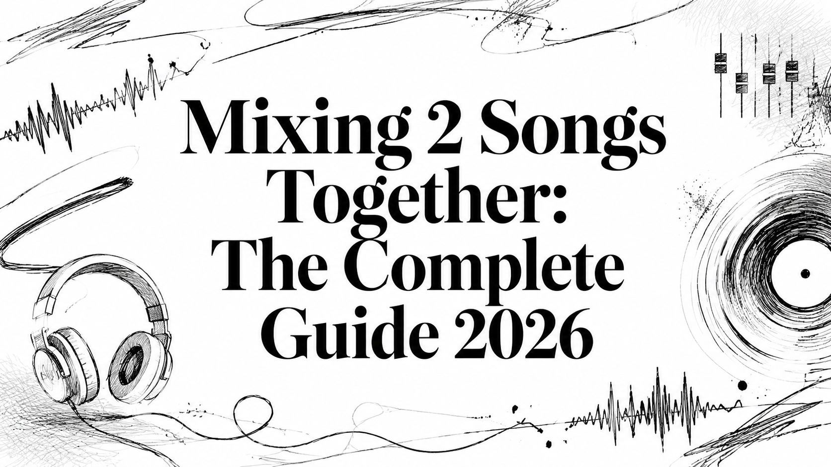 Mixer 2 chansons ensemble : Le guide complet 2026