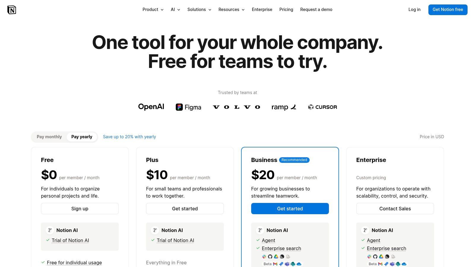 Notion (with Notion AI/Agent)