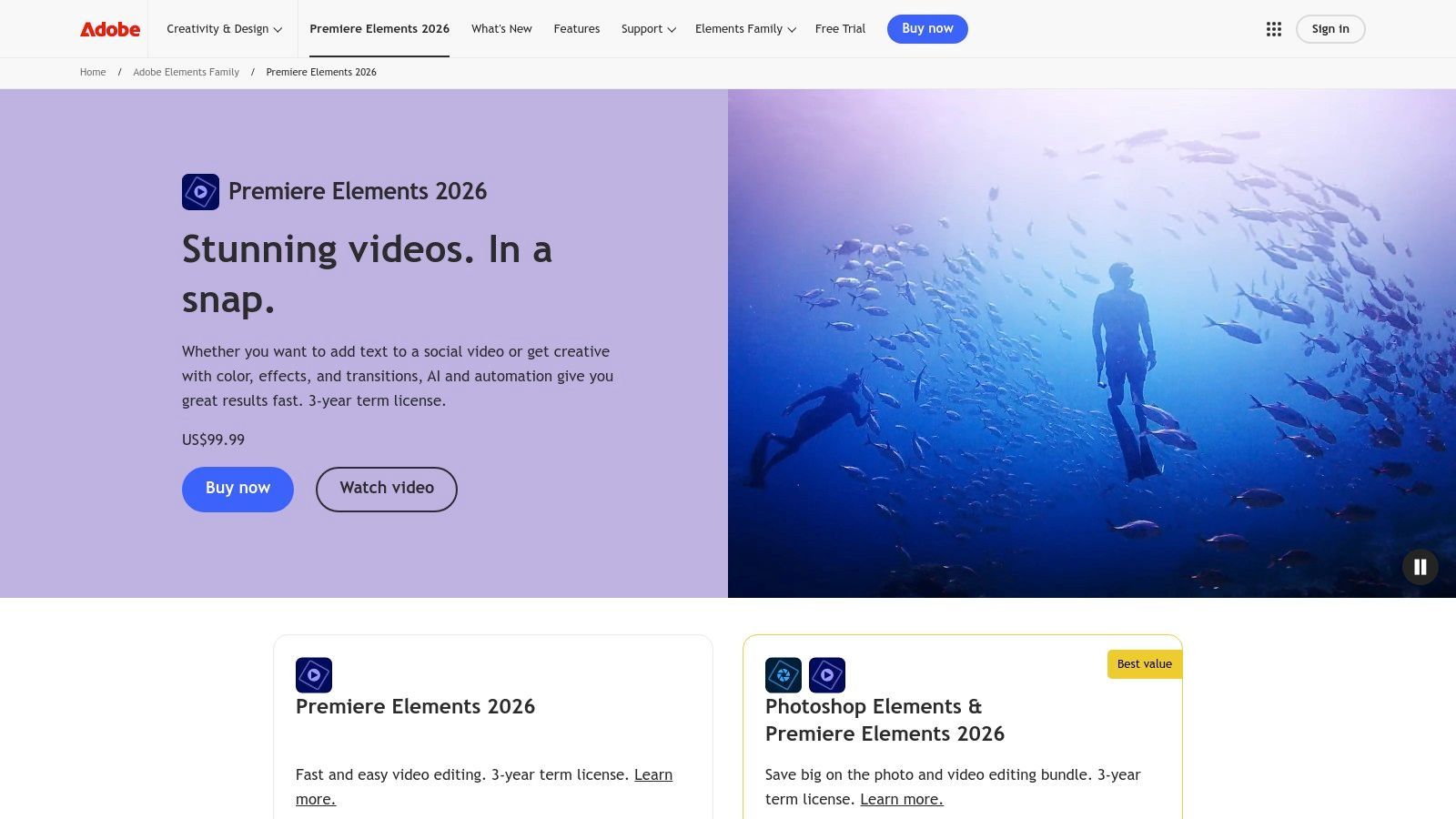 Adobe Premiere Elements