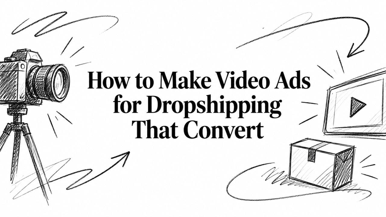 Com fer anuncis de vídeo per al dropshipping que converteixen