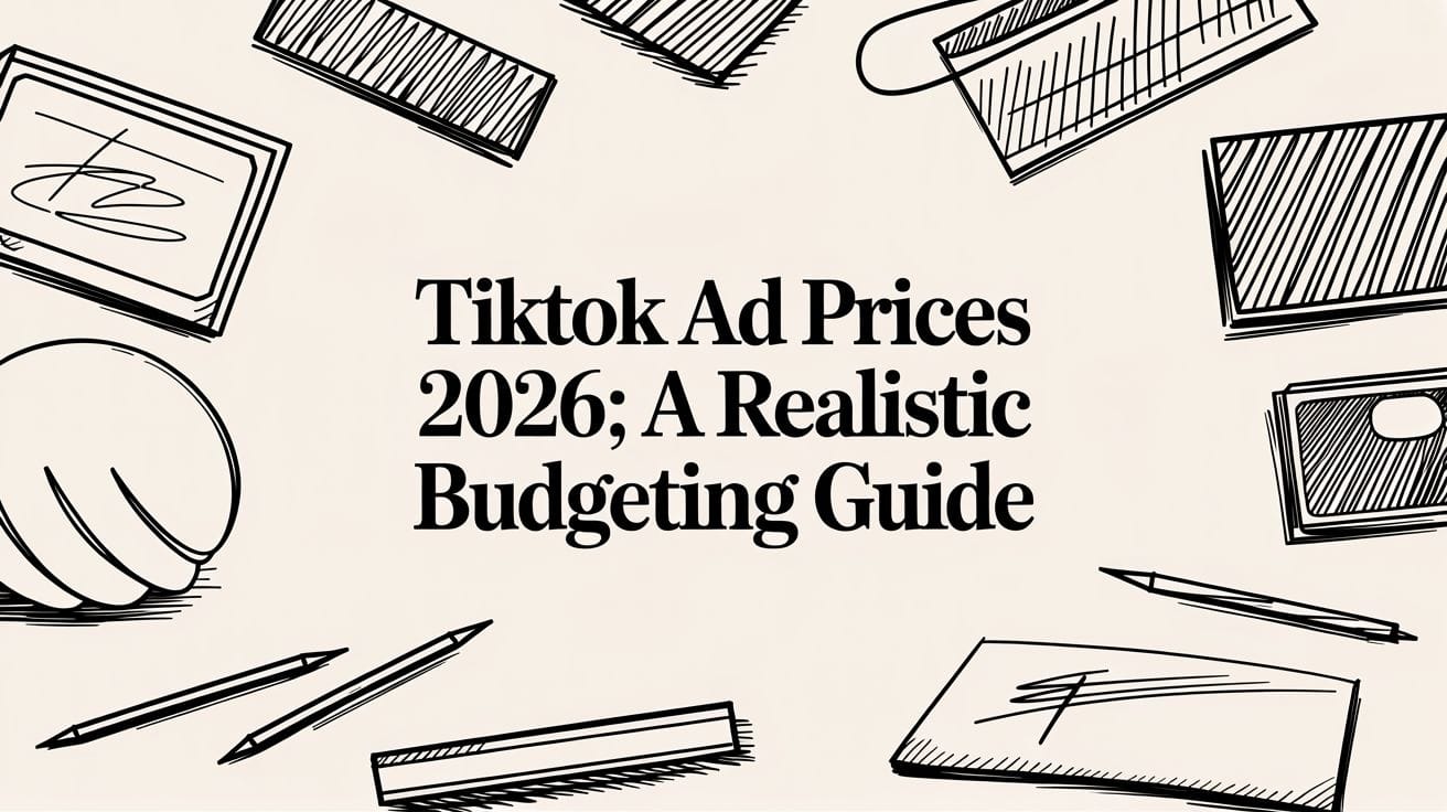 Giá Quảng Cáo TikTok 2026: Hướng Dẫn Lập Ngân Sách Thực Tế