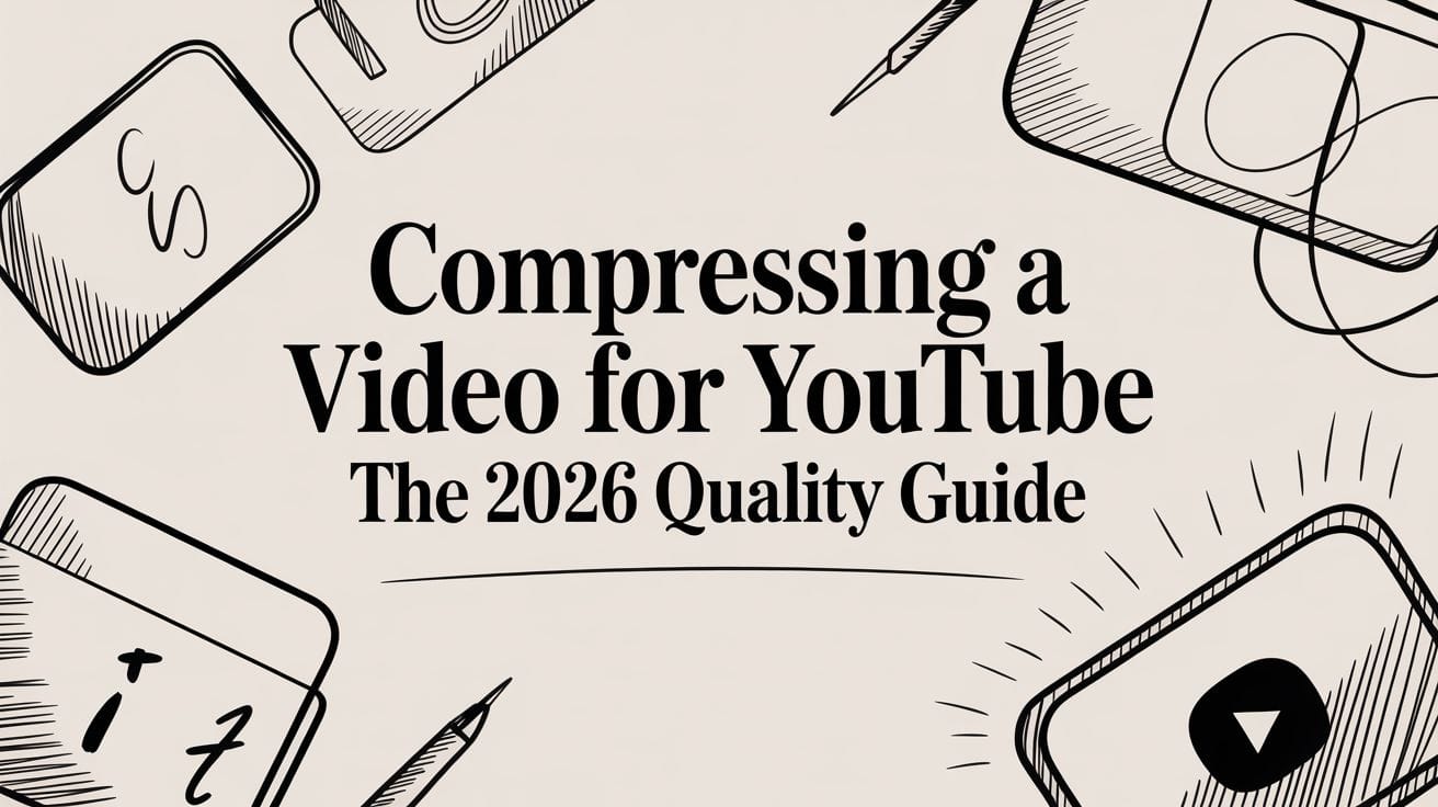 Kompresia videa pre YouTube: Sprievodca kvalitou pre rok 2026