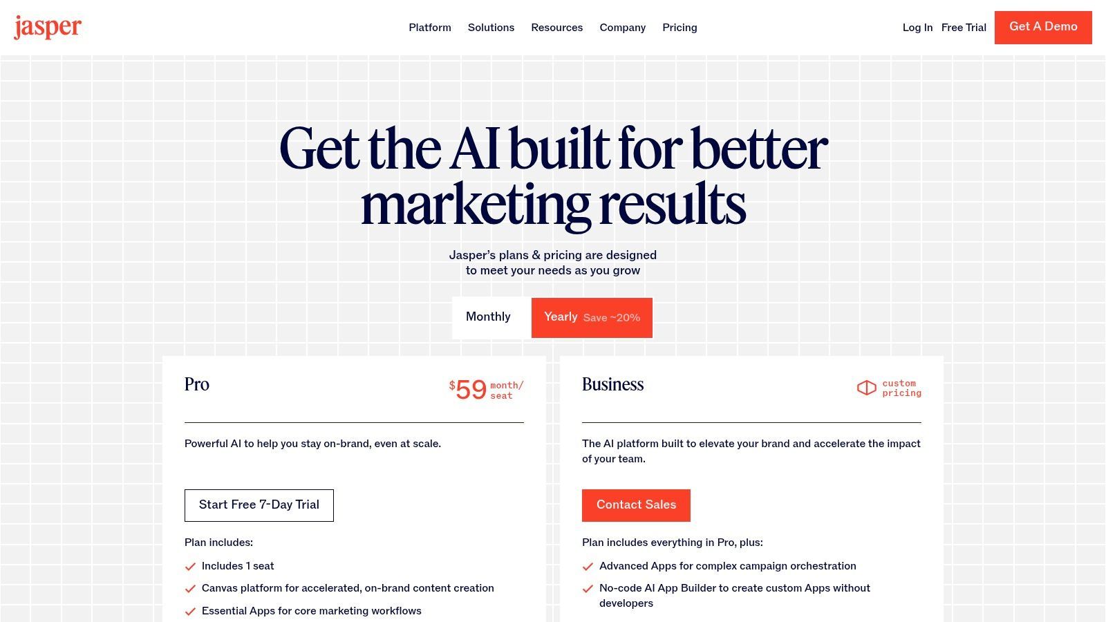 Jasper – AI marketing/copilot
