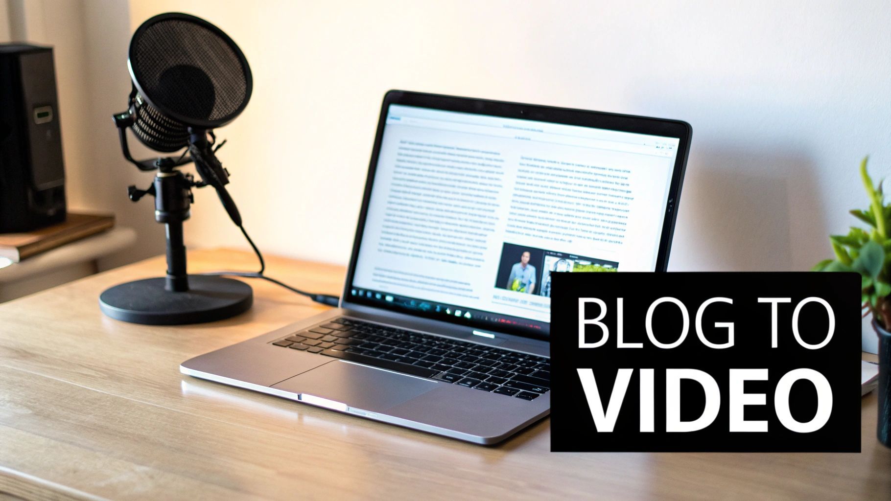 Blog-to-Video Conversion