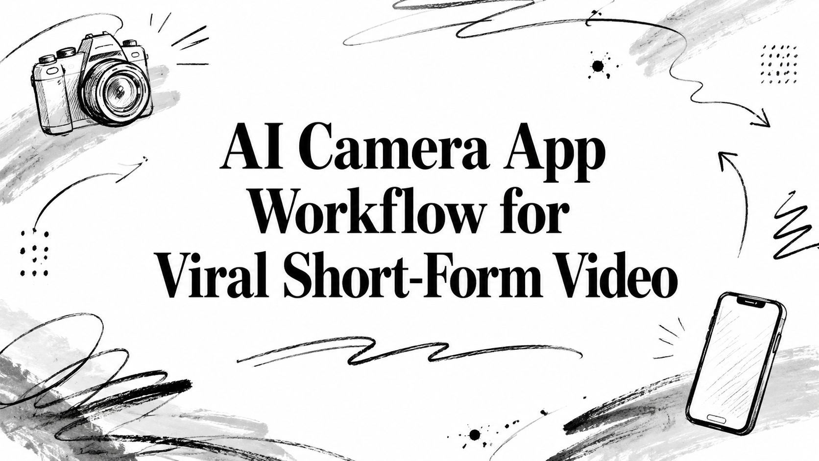 AI Camera App Workflow for Viral Short-Form Video
