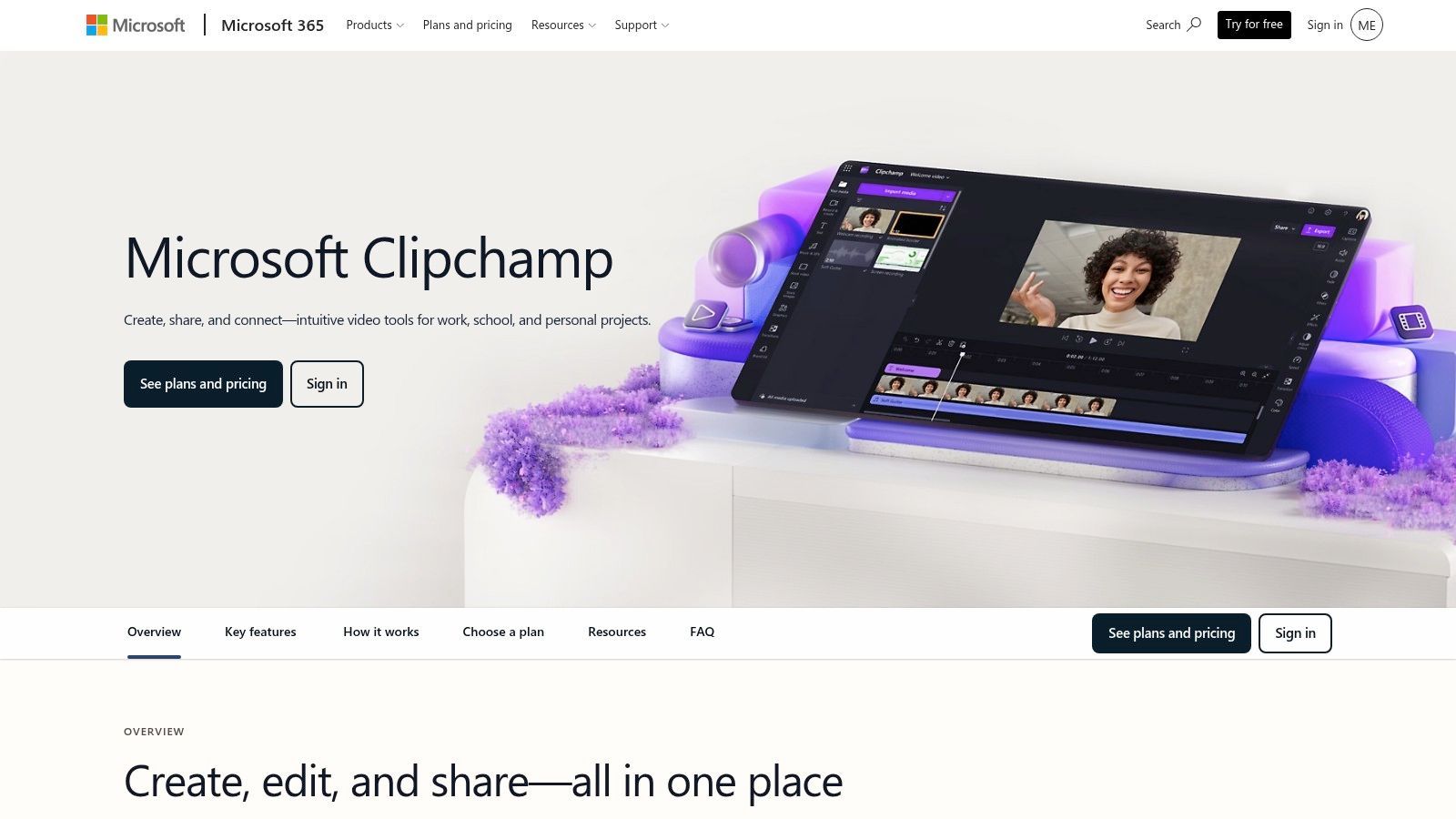 Microsoft Clipchamp