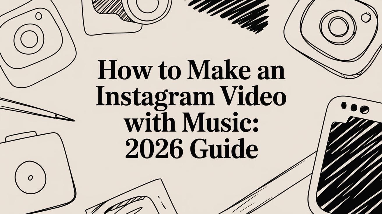 Cara Membuat Video Instagram dengan Musik: Panduan 2026