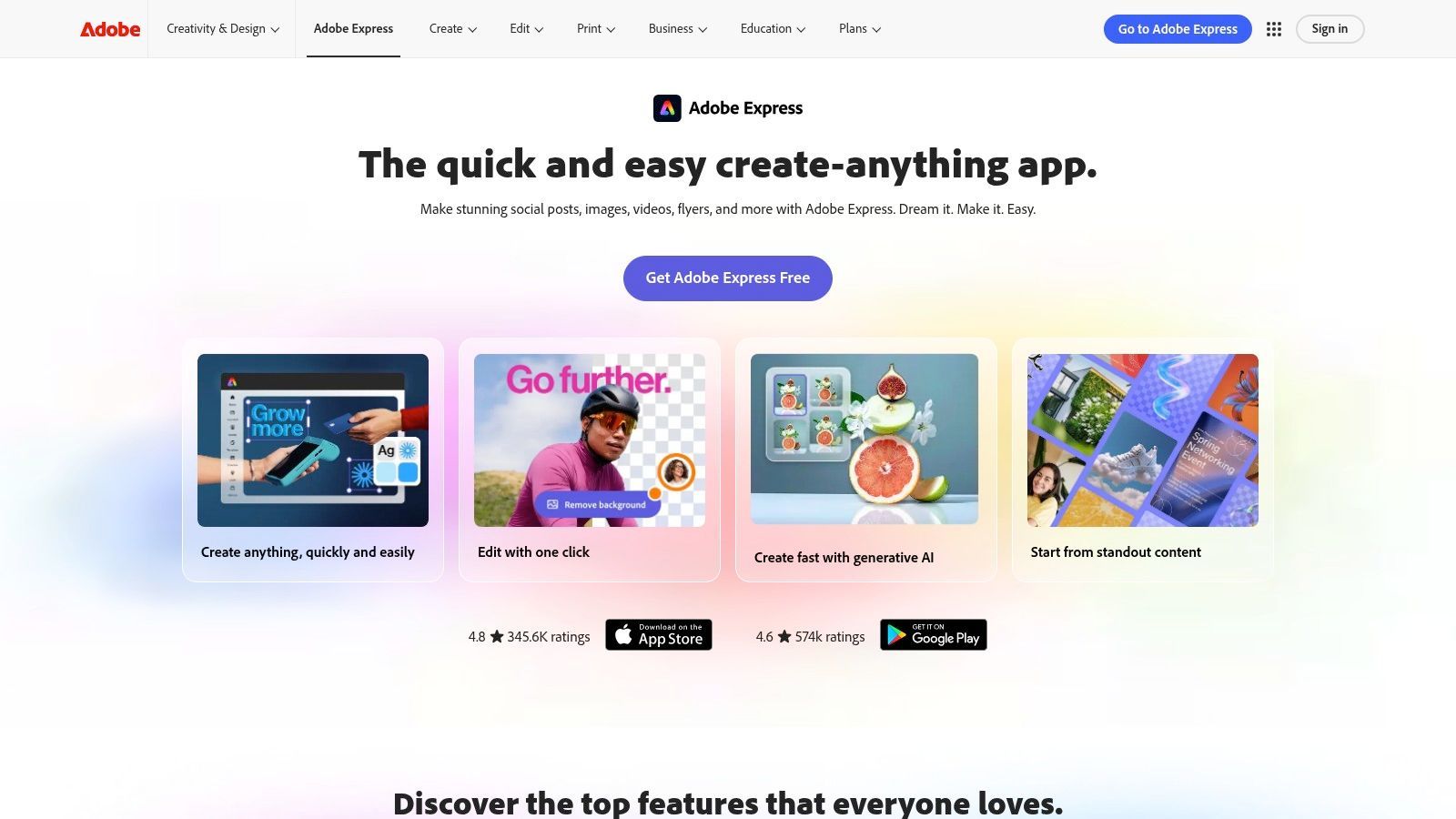 Adobe Express (Web)