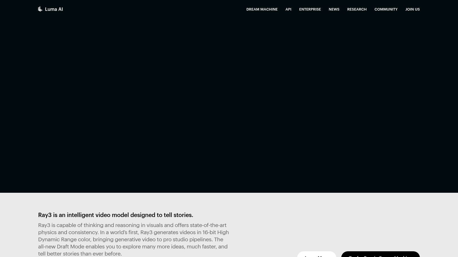 Luma AI – Dream Machine