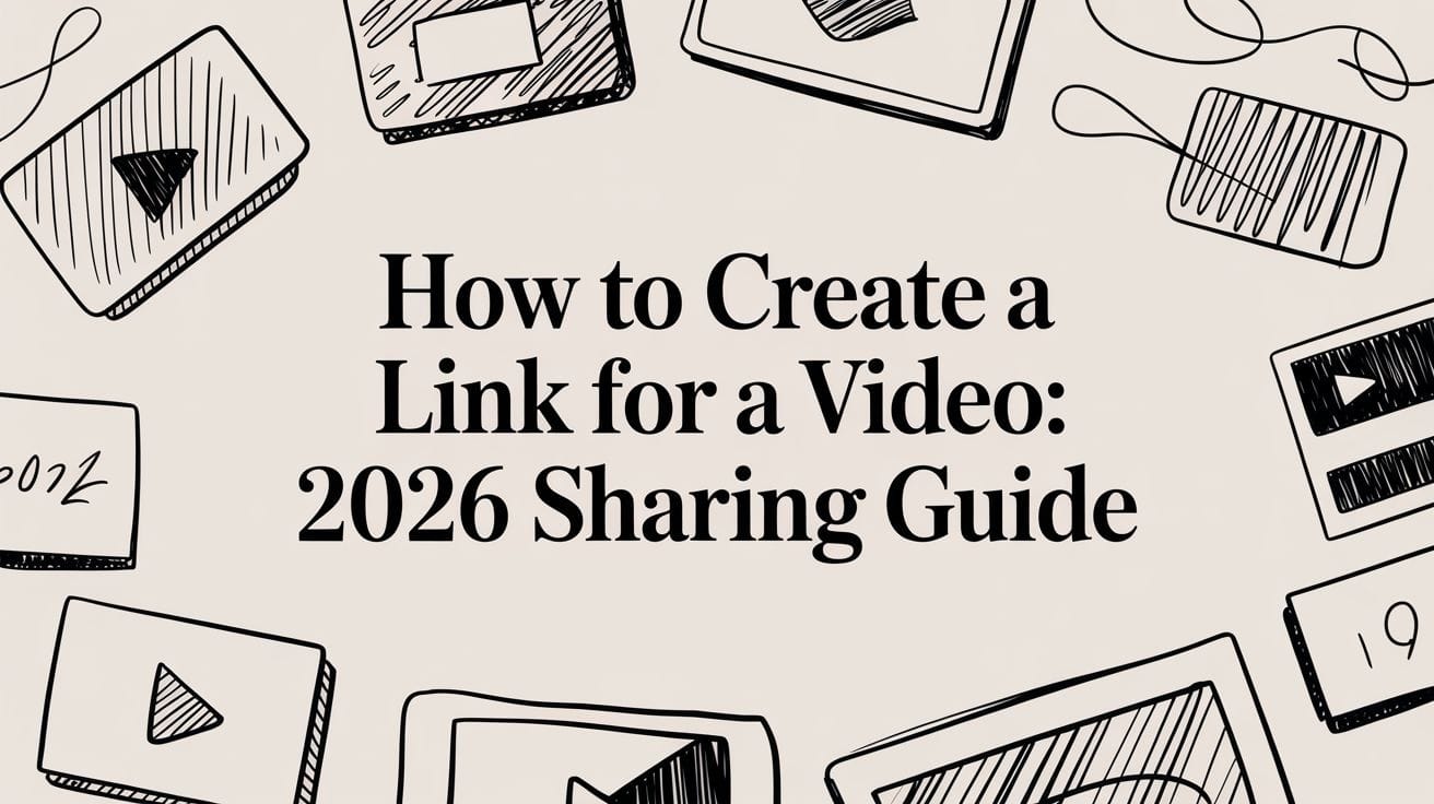 Com crear un enllaç per a un vídeo: Guia de compartició 2026