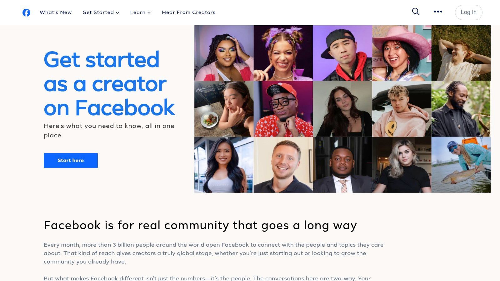 Facebook for Creators (Stars, In-Stream / Ads on Reels)