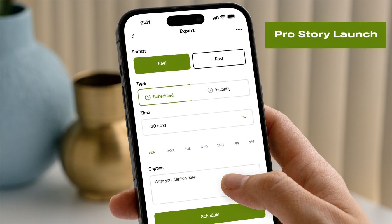 Screenshot from https://shortgenius.ai/app/export-and-schedule-modal